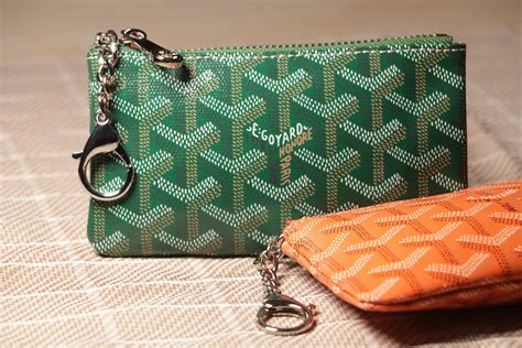 goyard coin pouch keychain|Goyard keychain.